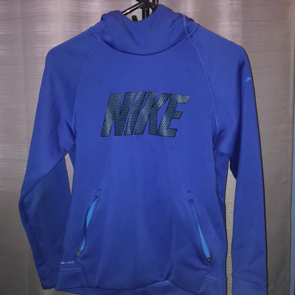 Nike Dri-Fit Big Logo Thermal Hoodie w/ Thermal Lining